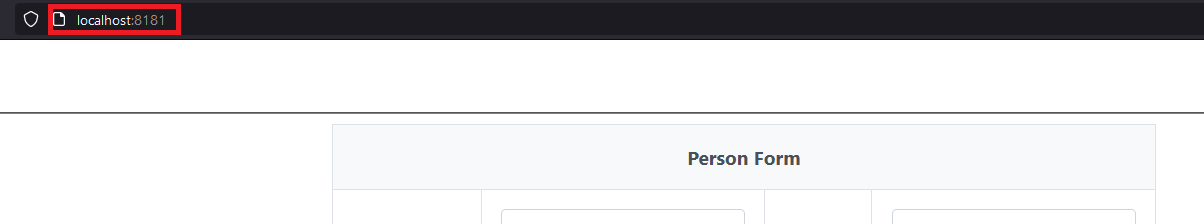 localhost:8181