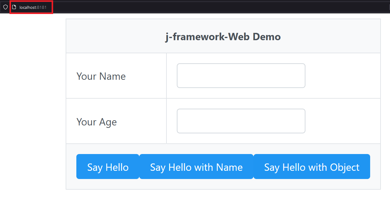 localhost:8181
