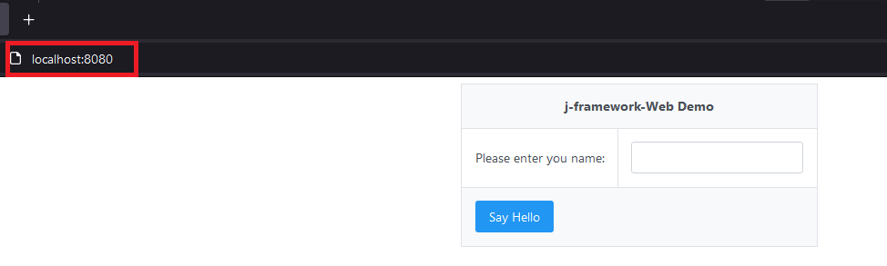 localhost:8080